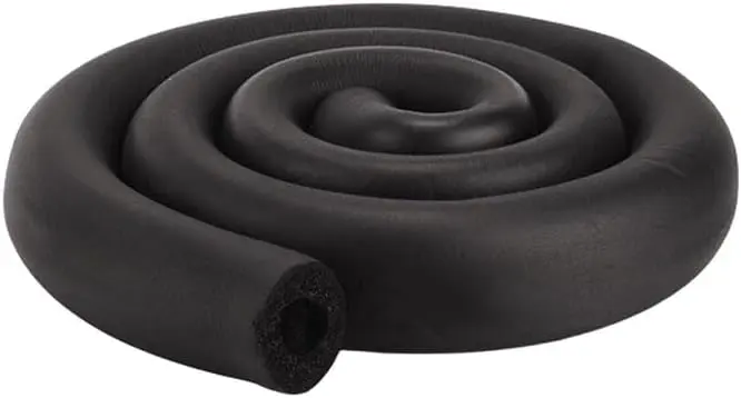 1" Pipe Insulation Foam Tubing — 6ft Nitrile Rubber Sleeve