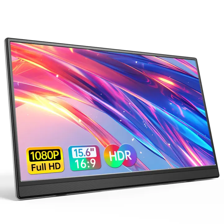 15.6\" FHD USB-C/HDMI Portable IPS Monitor - Ultra-Slim Second Screen