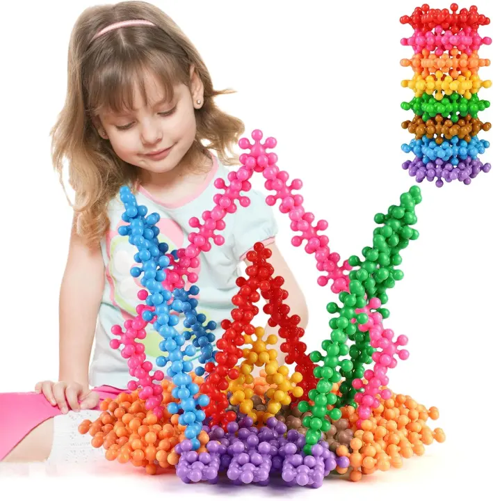 200-Piece Interlocking Disc Building Blocks — Kids STEM Toy