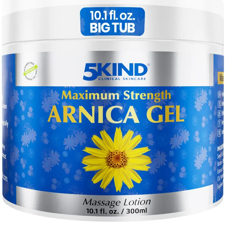 5Kind Maximum Strength Arnica Gel — High‑Concentration Bruise & Swelling Gel