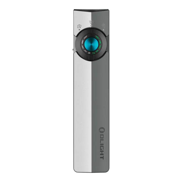 ArkPro Flat EDC Rechargeable Flashlight — Green Beam, White & UV
