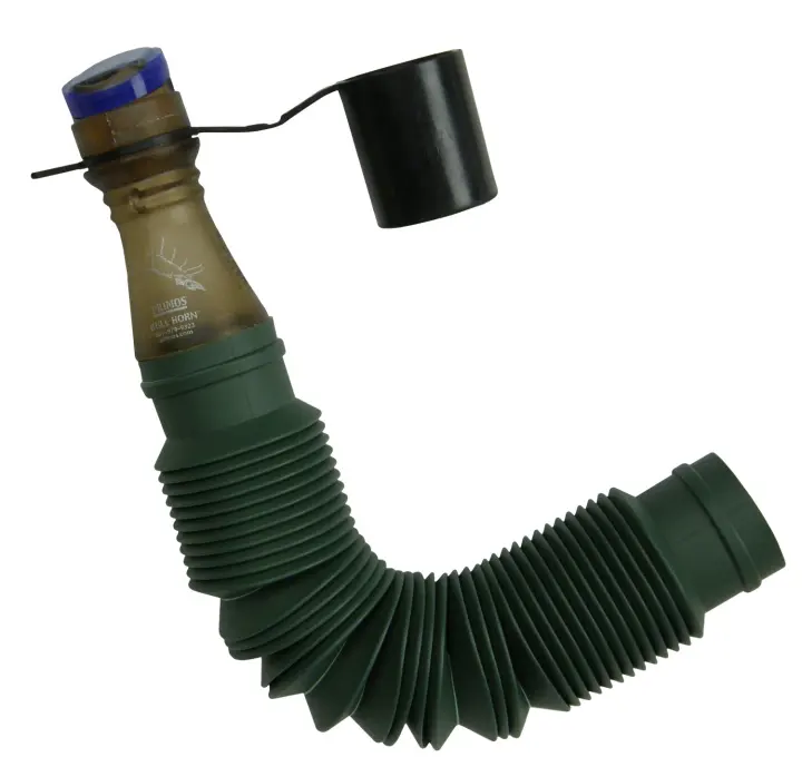 Bull Horn Elk Call with Expandable 7"–24" Hose — Mossy Oak Camo