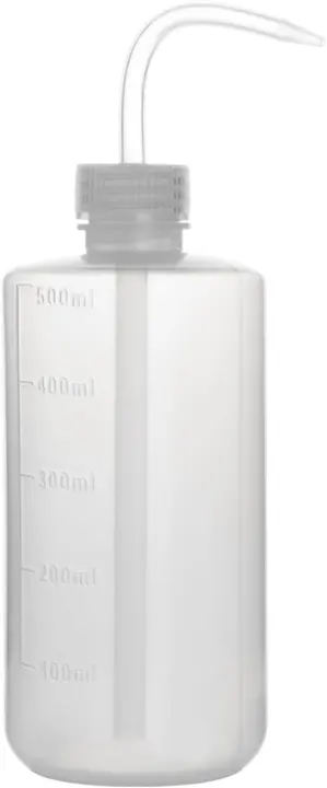 Chemical Wash Bottle (1-Pack) — 500 ml LDPE Squeeze Bottle