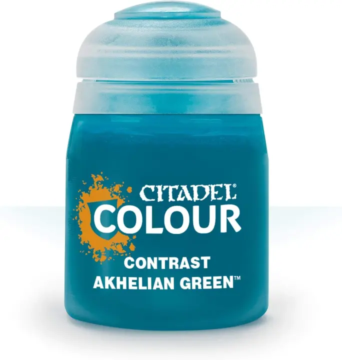 Citadel Contrast Paint — Akhelian Green (18ml) Pot
