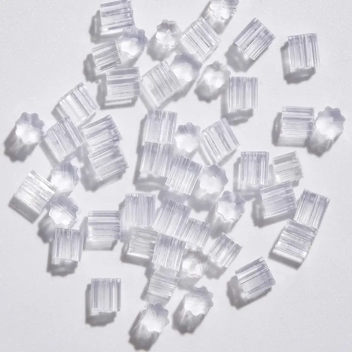 Clear Silicone Earring Back Replacements — 200 Pieces