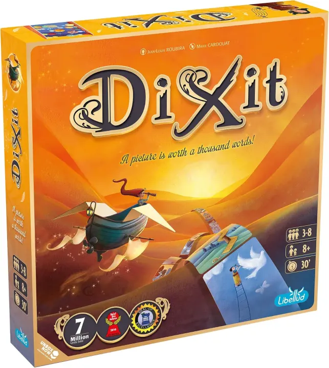 Dixit — Creative Storytelling Party Game (3–8 Players, Ages 8+, 30 Min)