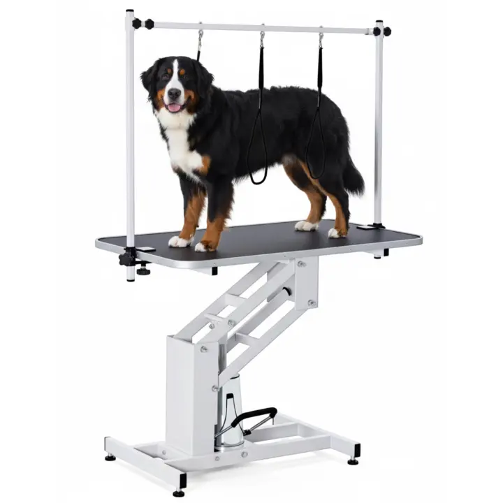 Garvee 43.6 in Hydraulic Pet Grooming Table — Professional Grooming Lift