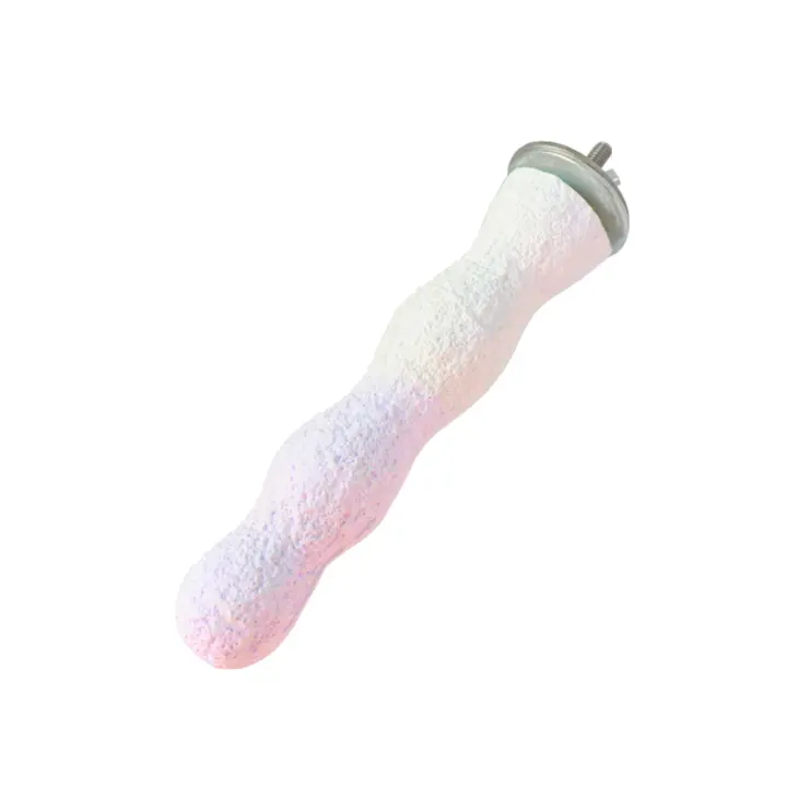 High-Calcium Cement Parrot Perch — Rough-Surface Bird Perch