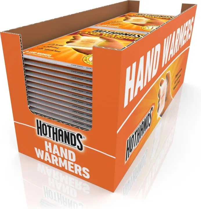 HotHands Air‑Activated Hand Warmers — Bulk 40 Pairs (Disposable)