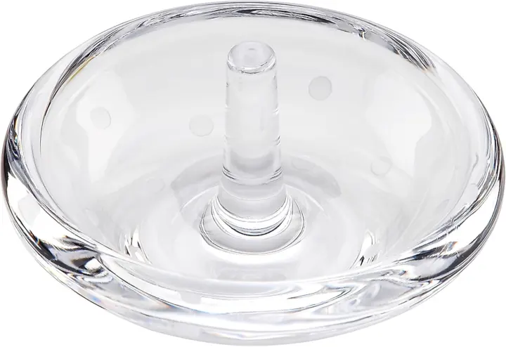 kate spade Larabee Dot Crystal Ring Holder — 3.25-inch Trinket Dish
