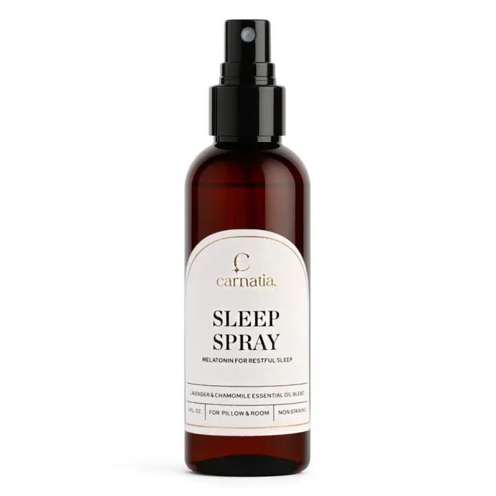 Lavender & Chamomile Melatonin Sleep Spray — Pillow Mist (4 fl oz)