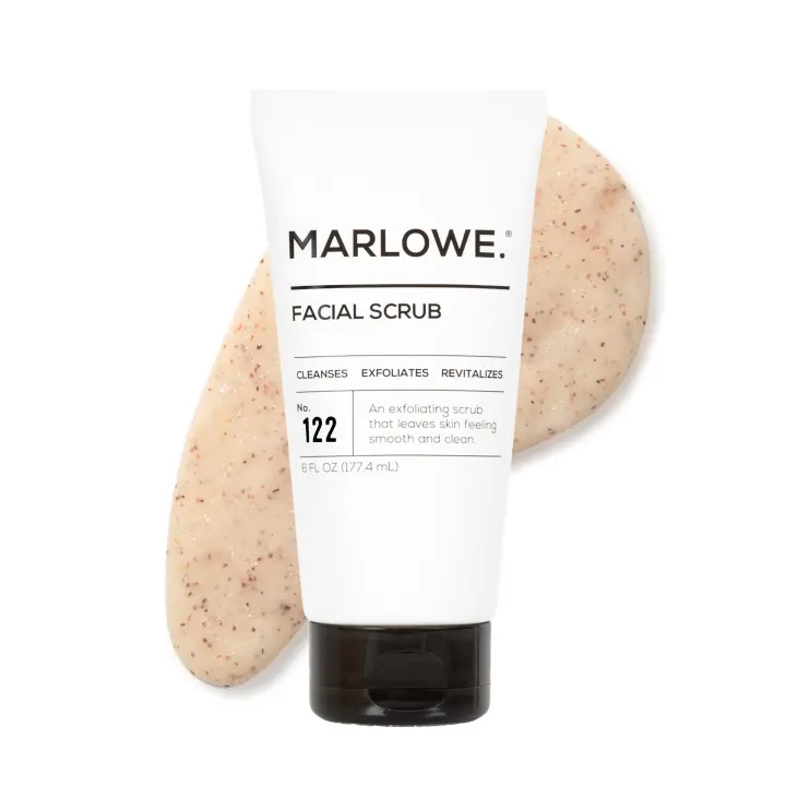 MARLOWE. Gentle Facial Exfoliating Scrub for Men — 6 oz Tube