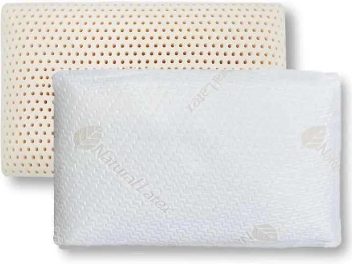 Natural Talalay Latex Pillow - Medium-Firm Neck & Shoulder Support