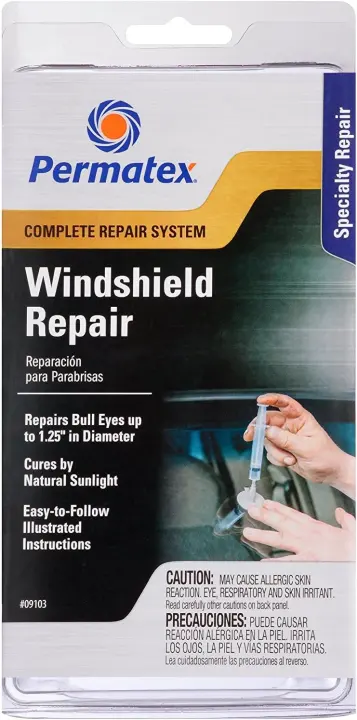 Permatex Windshield Repair Kit (6-Pack) — Windshield Repair System