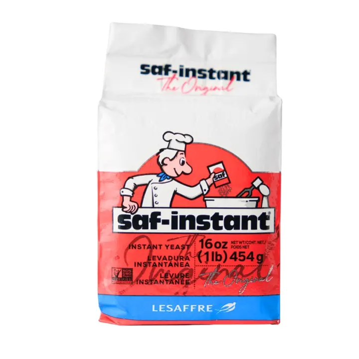 SAF Instant Yeast Red Label — 1 lb (16 oz) Baker's Yeast