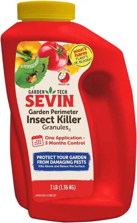 Sevin Perimeter Garden Insect Granules — Long-Lasting Plant Protection