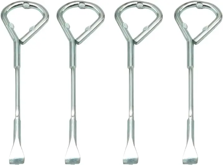 Steel Paint-Can & Bottle Opener — 4-Pack, 136.5mm Durable Tool