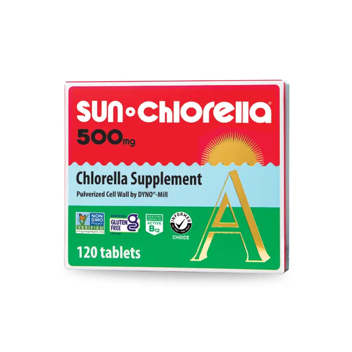 Sun Chlorella 500mg Tablets — High-Absorption Chlorella Superfood