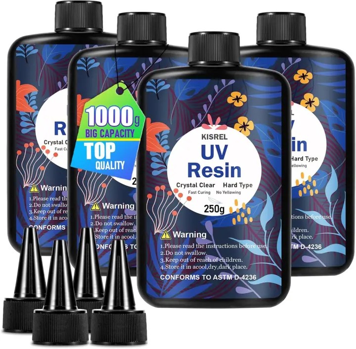 UV Resin Kit — Hard‑Type Craft Resin for Jewelry Making