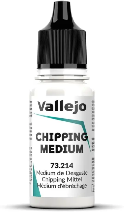 Vallejo Acrylic Chipping Medium — 17 ml Bottle for Weathering